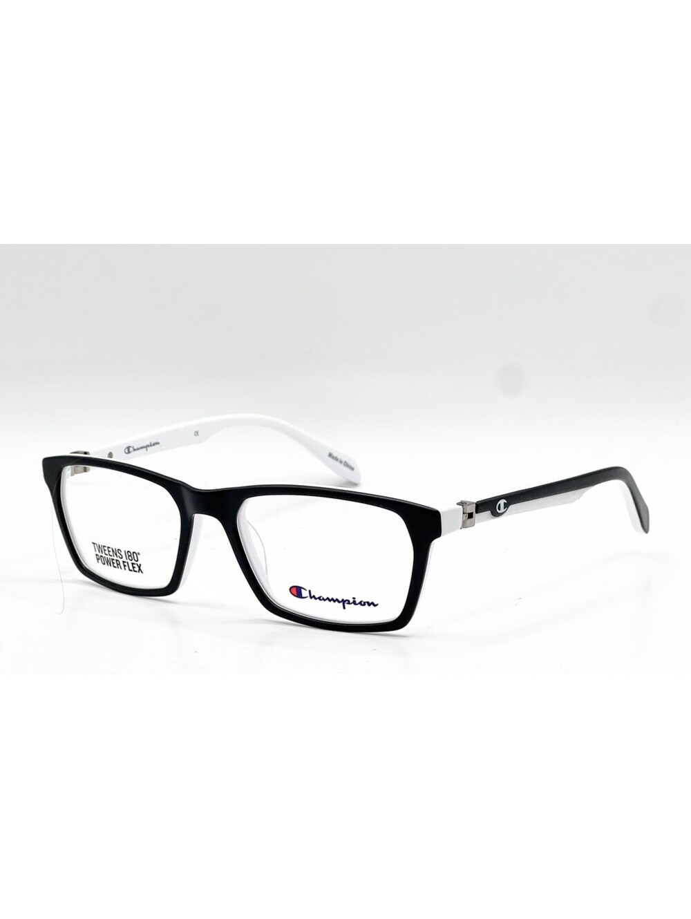 Champion Gordi C02 Matte Black White Authentic Eyeglasses 51-17-128
